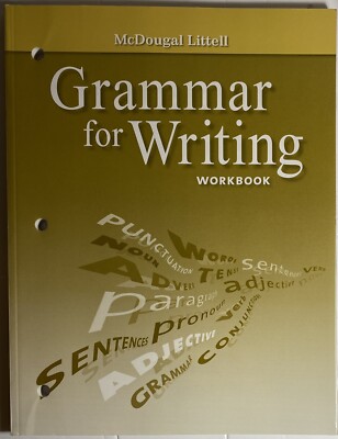 McDougal Littell Literature : Grammar for Writing Workbook - Grade 11