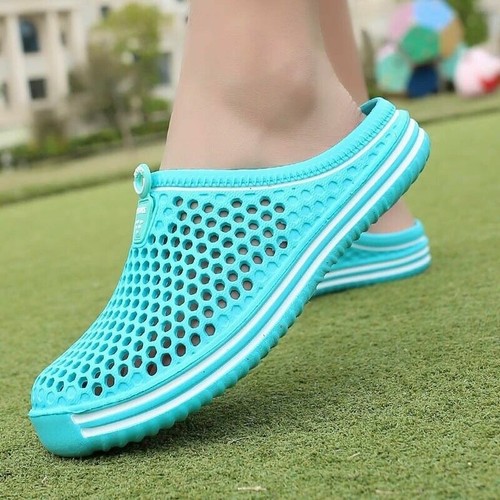 Herren Strand Hausschuhe Schuhe Clogs Sandalen Slipper Schwimmen Barfuß Flach Garten Unisex - Bild 16 von 30