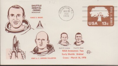  Raumfahrt Weltraum USA NASA Shuttle Orbital Crews 1978