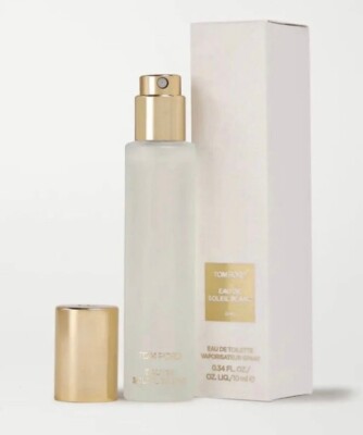 Tom Ford Eau De Toilette Soleil Blanc 0.34 oz Unisex Spray NEW SEALED