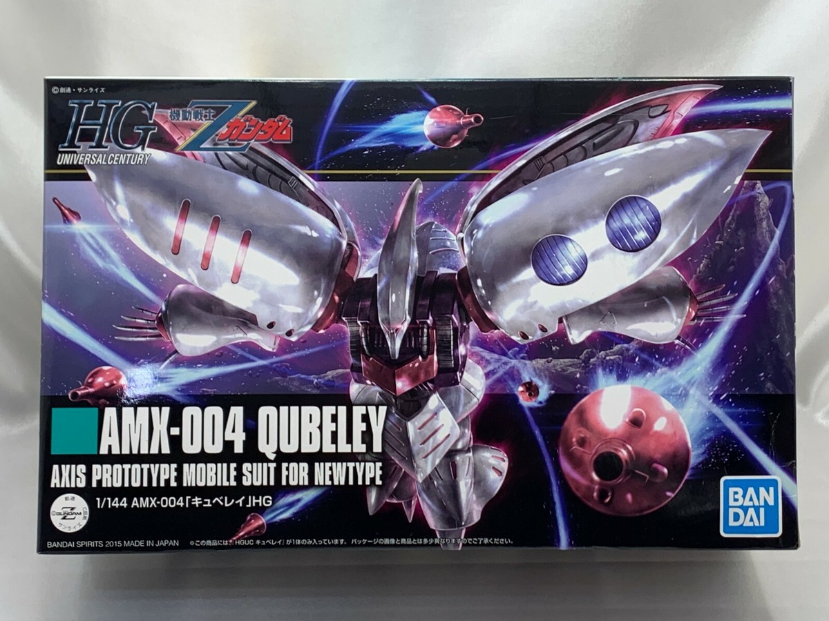 HGUC 195 Mobile Suit Z Gundam AMX-004 Qubeley 1/144 Scale Colored