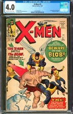アメコミ Xmen #3 初登場 1963年 スパイダーマン　マーベル　リーフ アメコミ Xmen #3 初登場 1963年 スパイダーマン マーベル リーフ
