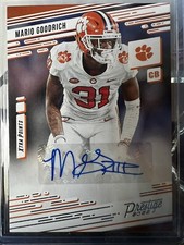 2022 chronicles prestige draft picks xtra points MARIO GOODRICH AUTO PX-MAR