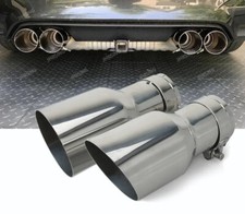 Embout Echappement En Acier Inoxydable Sortie Pour BMW Golf Porsche Renault