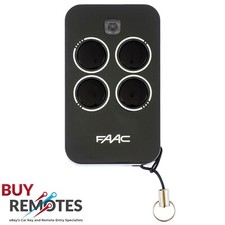 FAAC XT4 433RC GENUINE 4 Button Remote Control 787456 GARAGE OR GATE ROLLING COD