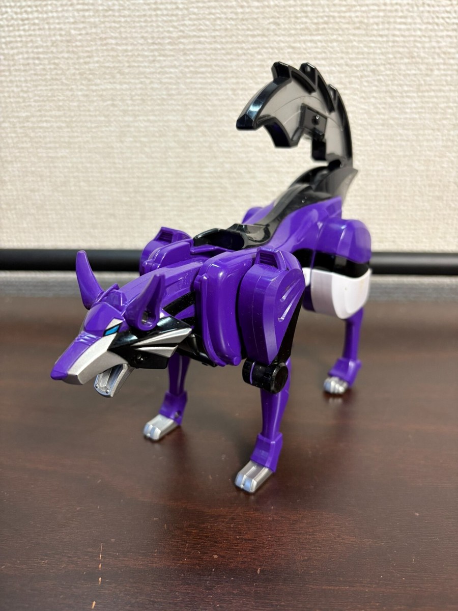 Power Rangers Jungle Fury Gekiranger DX Geki Wolf Megazord BANDAI