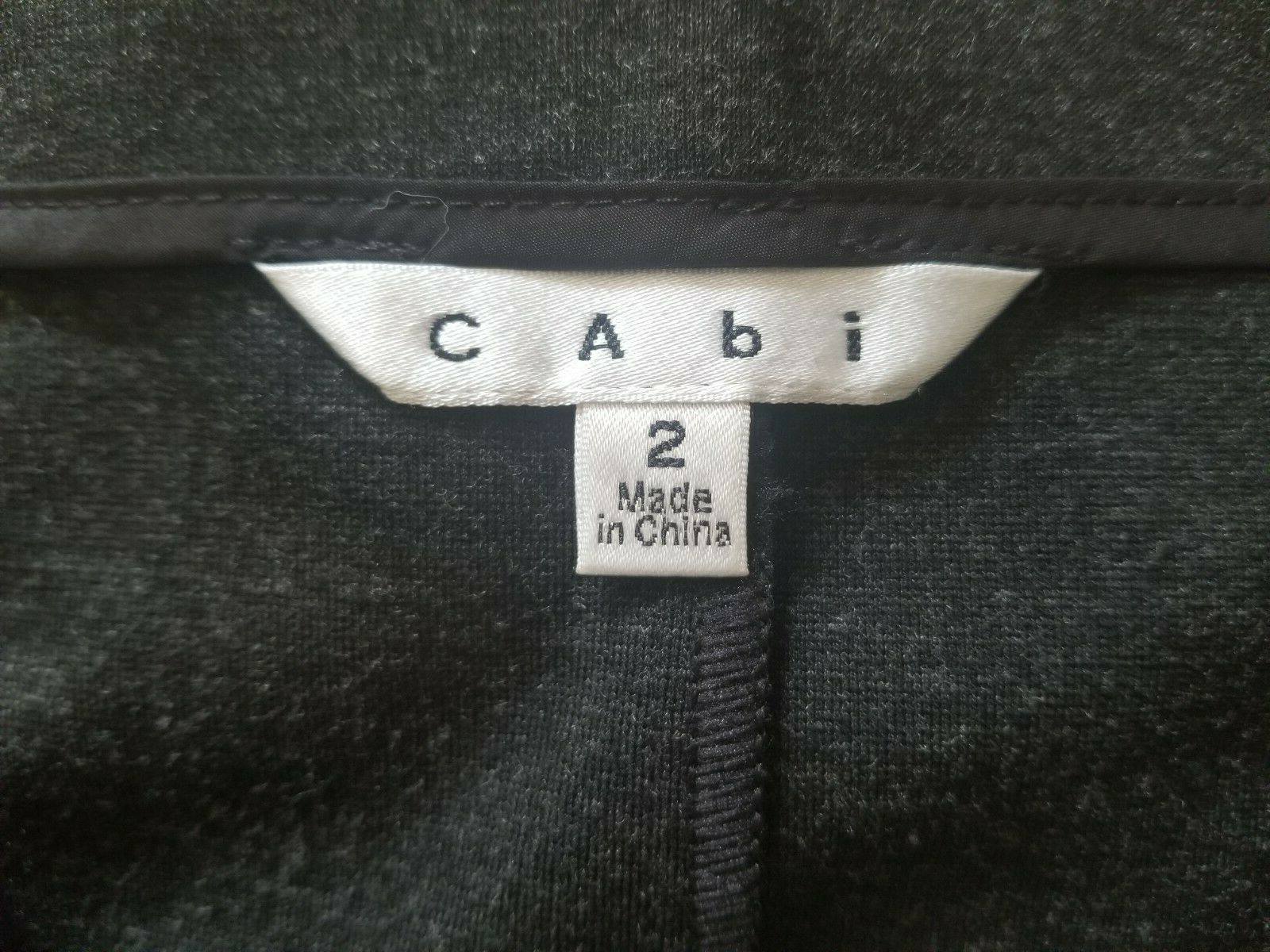 CAbi Basic Solid Gray Side Zip Above the Knee Wor… - image 10