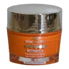 Skin Doctor Paris carrot glow 50gx1  organic carrot & tumeric lightening cream
