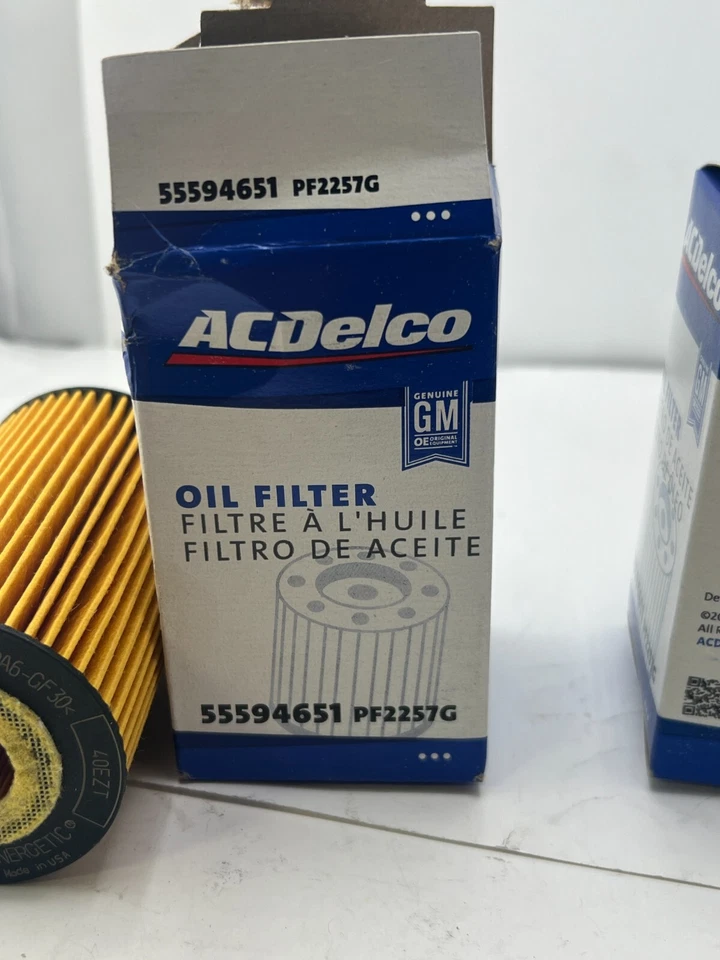 (QTY 2) ACDelco Engine Oil Filter PF2257G For 08-21 Chevrolet Cruze Colorado - Image 2 of 4