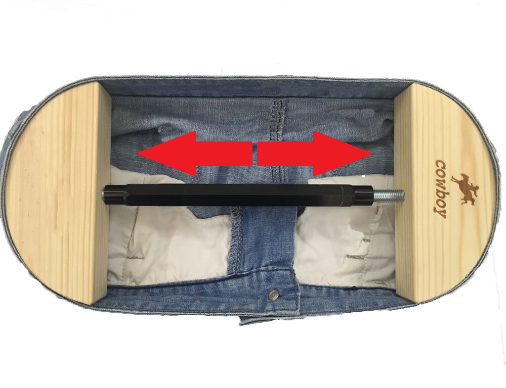 Cowboy Pant Stretcher -Easy to Use-Instant Stretch 30"-59"