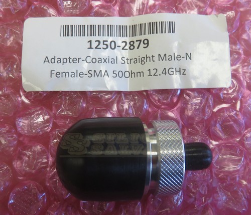 HP Agilent Keysight 1250-2879 Male Type N to Female SMA Adapter NEW