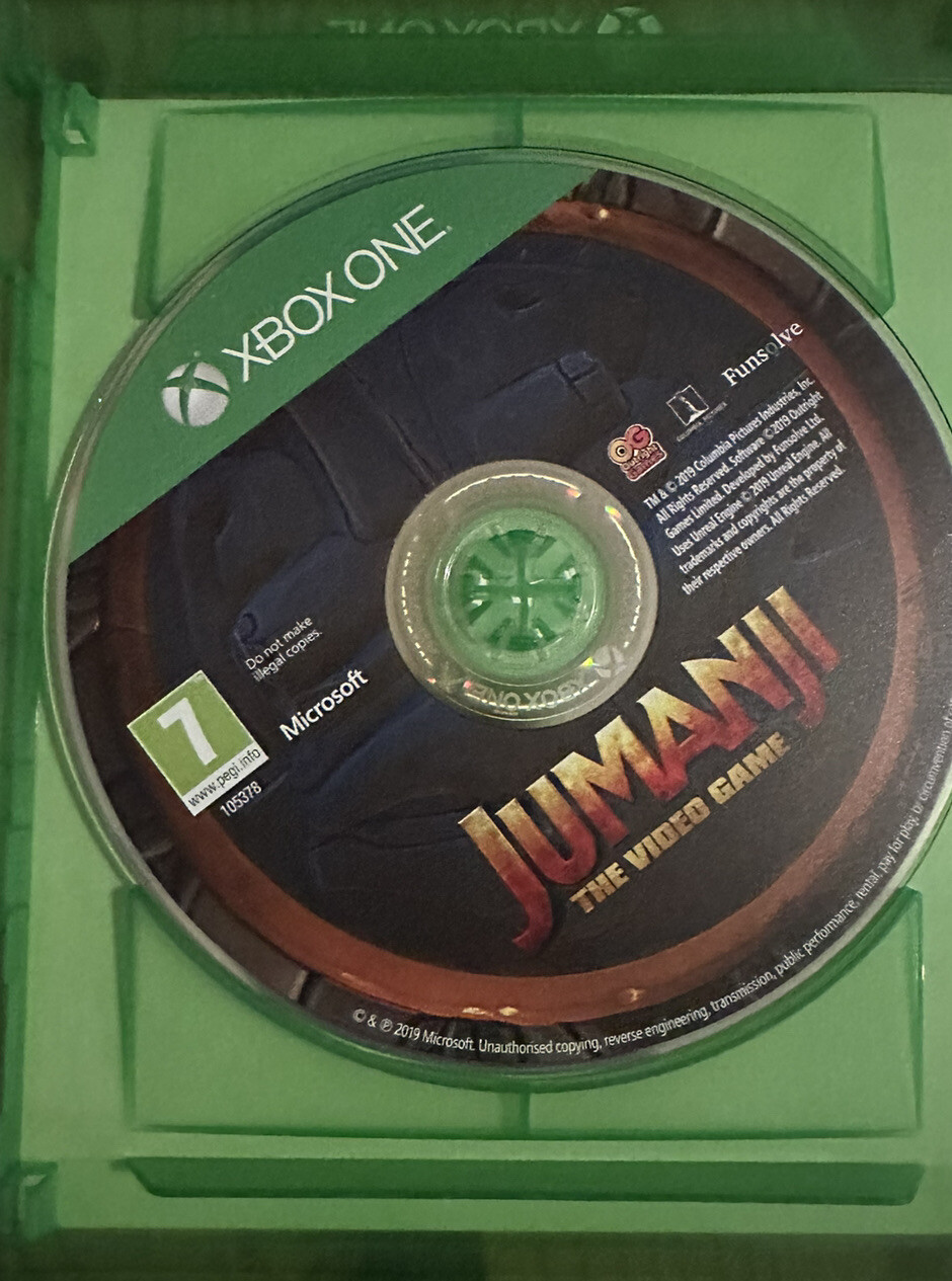 Jumanji The Video Game (Xbox One, 2019) 5060528032384 eBay