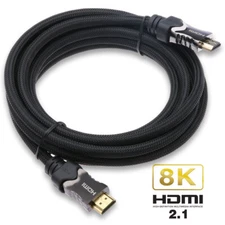 10FT HDMI v2.1 Ultra High Speed HDR 8K/4K 48Gbps Performance Cable SkyQ/XBOX/PS4