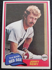 Jerry Remy 1981 Topps #549 Boston Red Sox