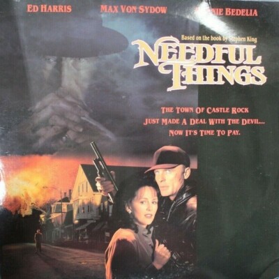 NEEDFUL THINGS Laserdisc NEW UPC# 014381243260 Stephen King J.T. Walsh
