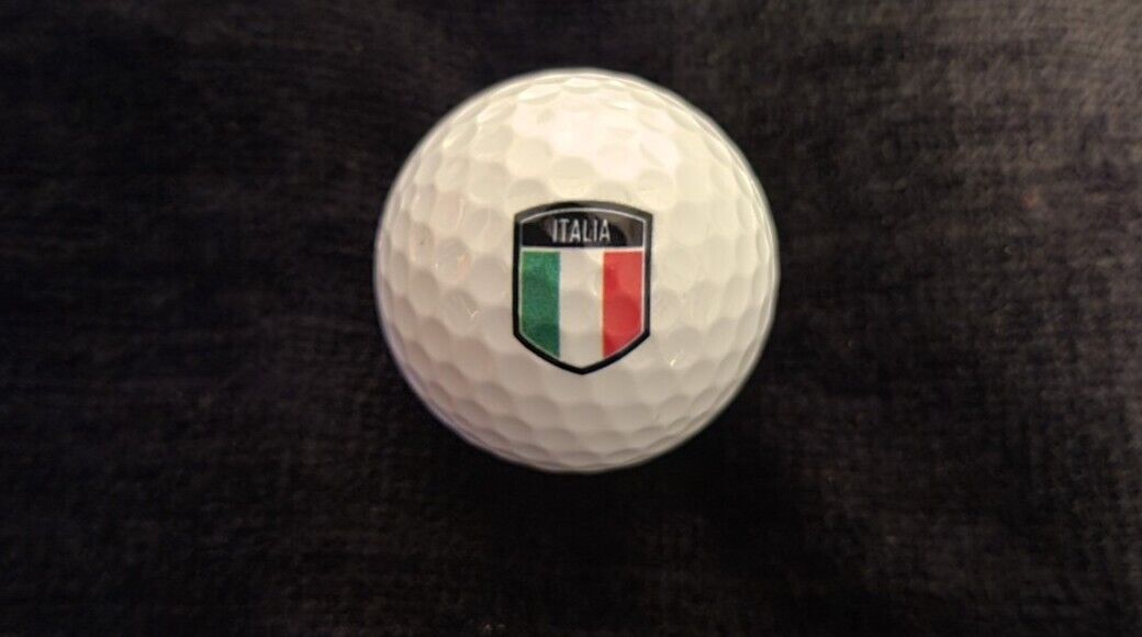 Italy Italian Logo Golf Ball