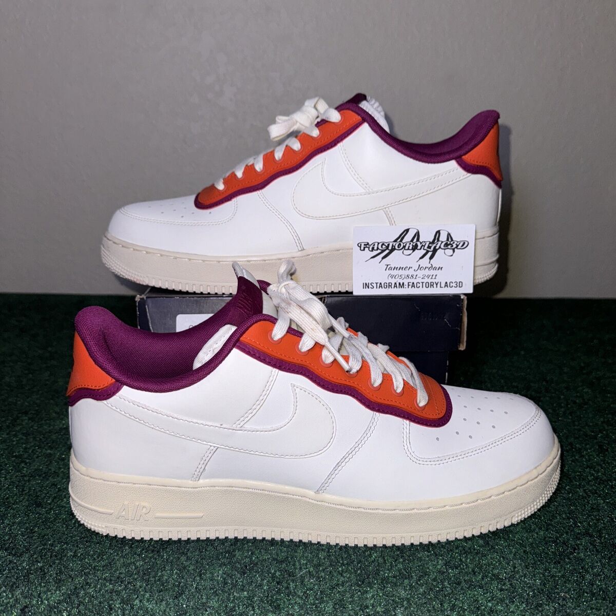 Size 13 - Nike Air Force 1 Low SE Double Layer - Orange Size 13 - Nike Air Force 1 Low SE Double Layer - Orange