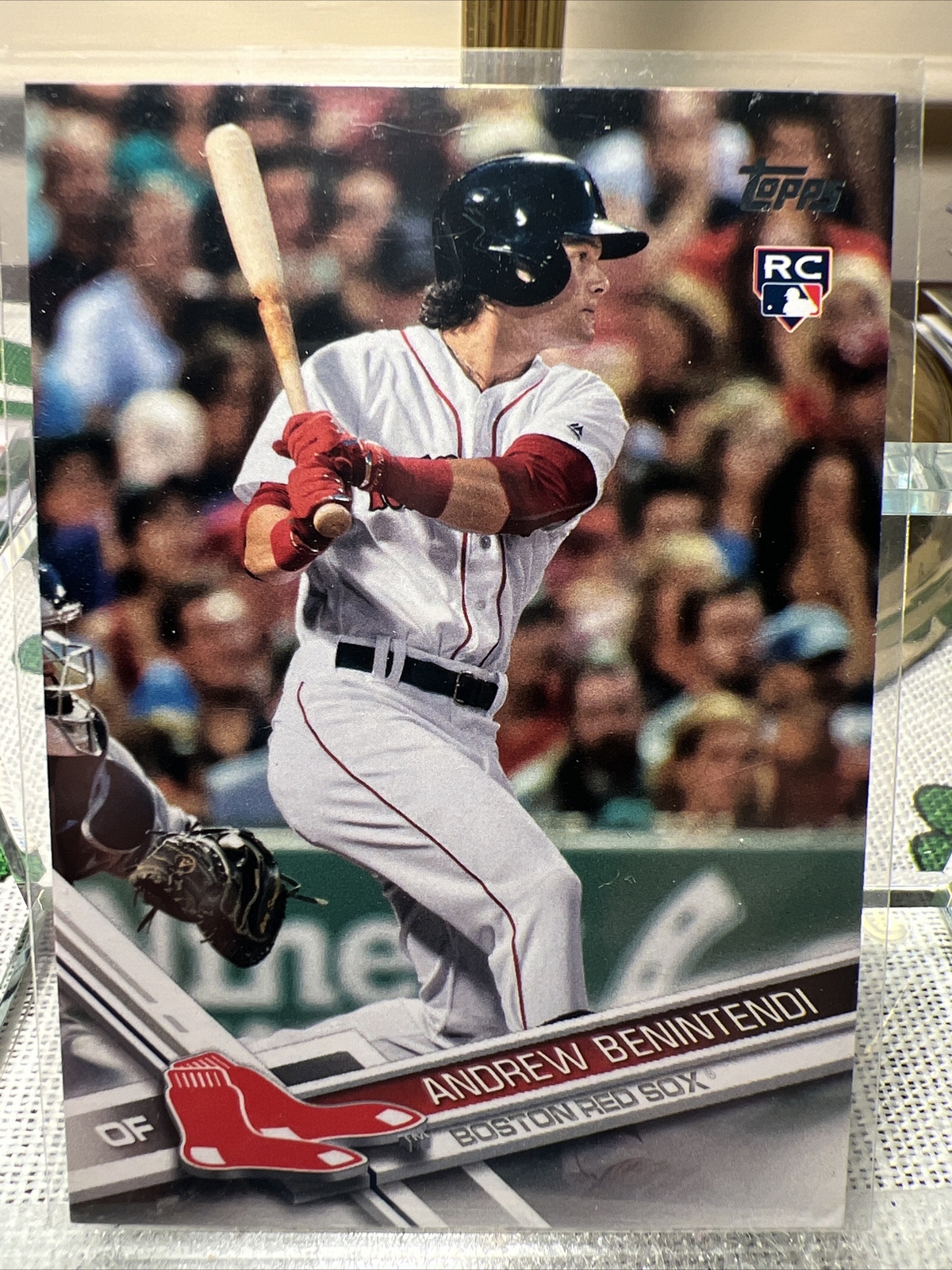Andrew Benintendi 2017 Topps Series 1 Rookie Card RC #283 Boston Red ...