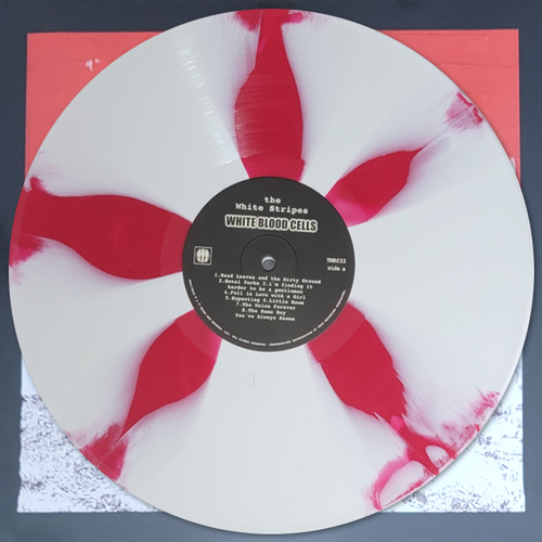 White Stripes White Blood Cells (20th Anniv Peppermint Pinwheel Vinyl