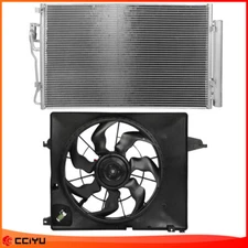 For 2011-2013 Kia Sorento Radiator Cooling Fan And A/C Condenser Assembly