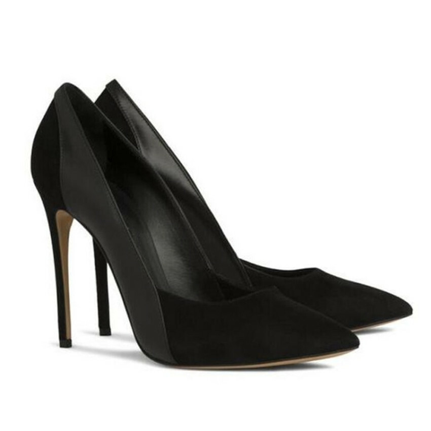 Women's Stilettos High Heel Clubwear Slip On Pointy Toe Pumps Shoes Oversize New