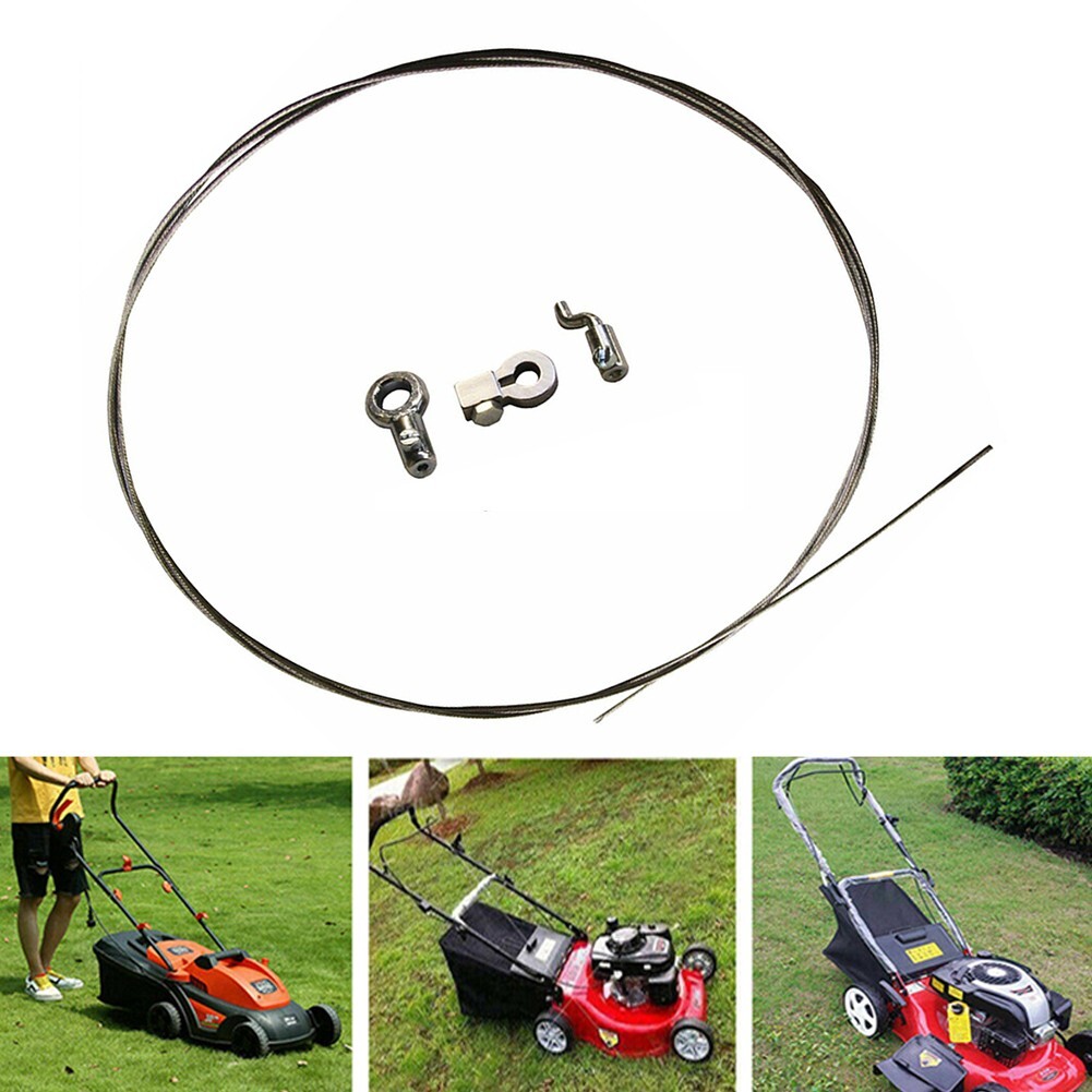 Lawnmower Cable Repair Kit with Three Ends for Easy Installation and