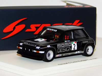 DE Spark Model RENAULT 5 TURBO N.2 EUROPA CUP 1981