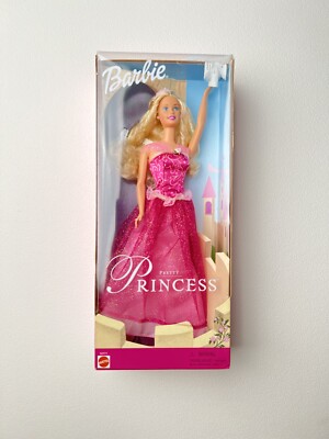 2001 Pretty Princess Barbie Doll Mattel #52771 NIB NRFB | eBay