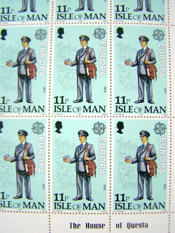 Europa Isle of Man 11p Stamps The House Of Questa Stamp Collection - Image 3 of 4