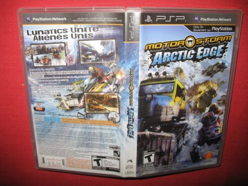 PLAYSTATION PSP / FREE SHIPPING / MOTOR STORM ARCTIC EDGE - Picture 1 of 1