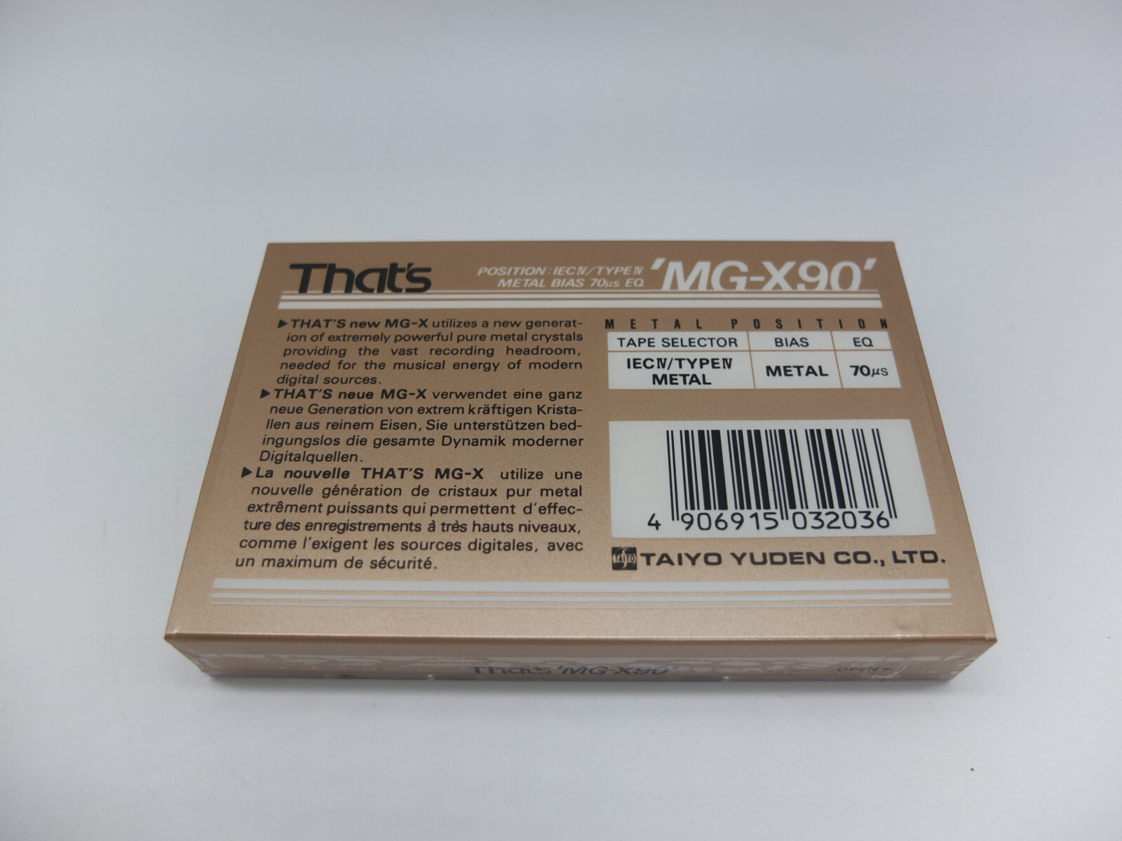 Thumbnail - Thats Mg X 90 Tape Neu Top Reinschauen