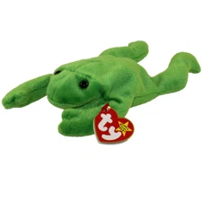 TY Beanie Baby - LEGS the Frog (9 inch) - MWMTs Stuffed Animal Toy