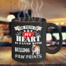 Bulldog, Bulldog Británico, Bulldog Inglés, Taza Perro, Taza, Perro Regalo, Bulldogs, Taza de Café