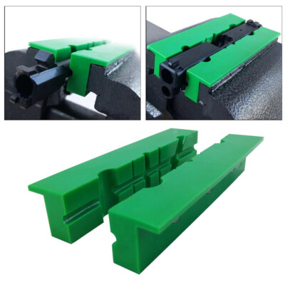 Pair green Soft Vise Jaws Magnetic Vice Jaw Cover Protectors Vice Jaw Pad