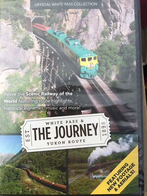 The White Pass Journey DVD White Pass & Yukon Railroad Train Route 2012 Sealed