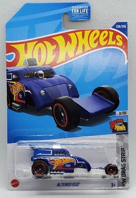 NEW 2022 Hotwheels HW Drag Strip 8/10 *ALTERED EGO* Blue HW Race Team #226/250 