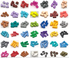 Lego New 1 x 1 Bricks 1 x 2 Blocks 1 x 3 Building Pieces 1 x 4 Stud Many Colors