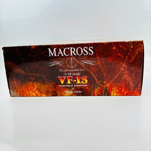 Macross VF-1S 1/48 Hikaru Ichijo Do You Remember Love Action Figure Yamato W/box - Picture 7 of 16