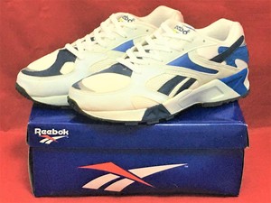 Deadstock Vintage Reebok Aztrek White Blue 1-25422 Sneaker Men Us9 | eBay