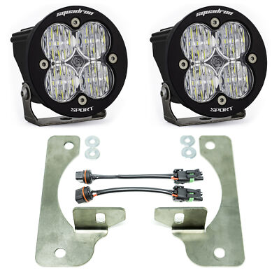 Baja Designs 447068  Fog Pocket Kit For 2018-2020 Jeep Wrangler JL Rubicon 