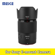 MEIKE 50mm F1.8 Auto Focus Full Frame Lens for Sony E-mount A7II A9 A6500 A6300