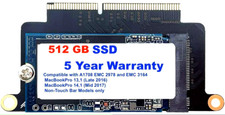 NEW Turbo 512GB SSD MacBook Pro 13 A1708 NonTouch Bar Models 2016 - 2017 500GB