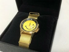 Kapital smile smily divers watch gold brand new