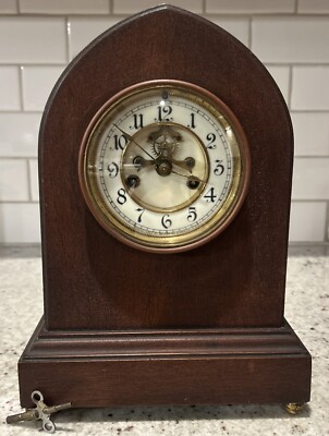 Antique Waterbury Sussex Clock Dated 9-13-1898. Beehive Style W