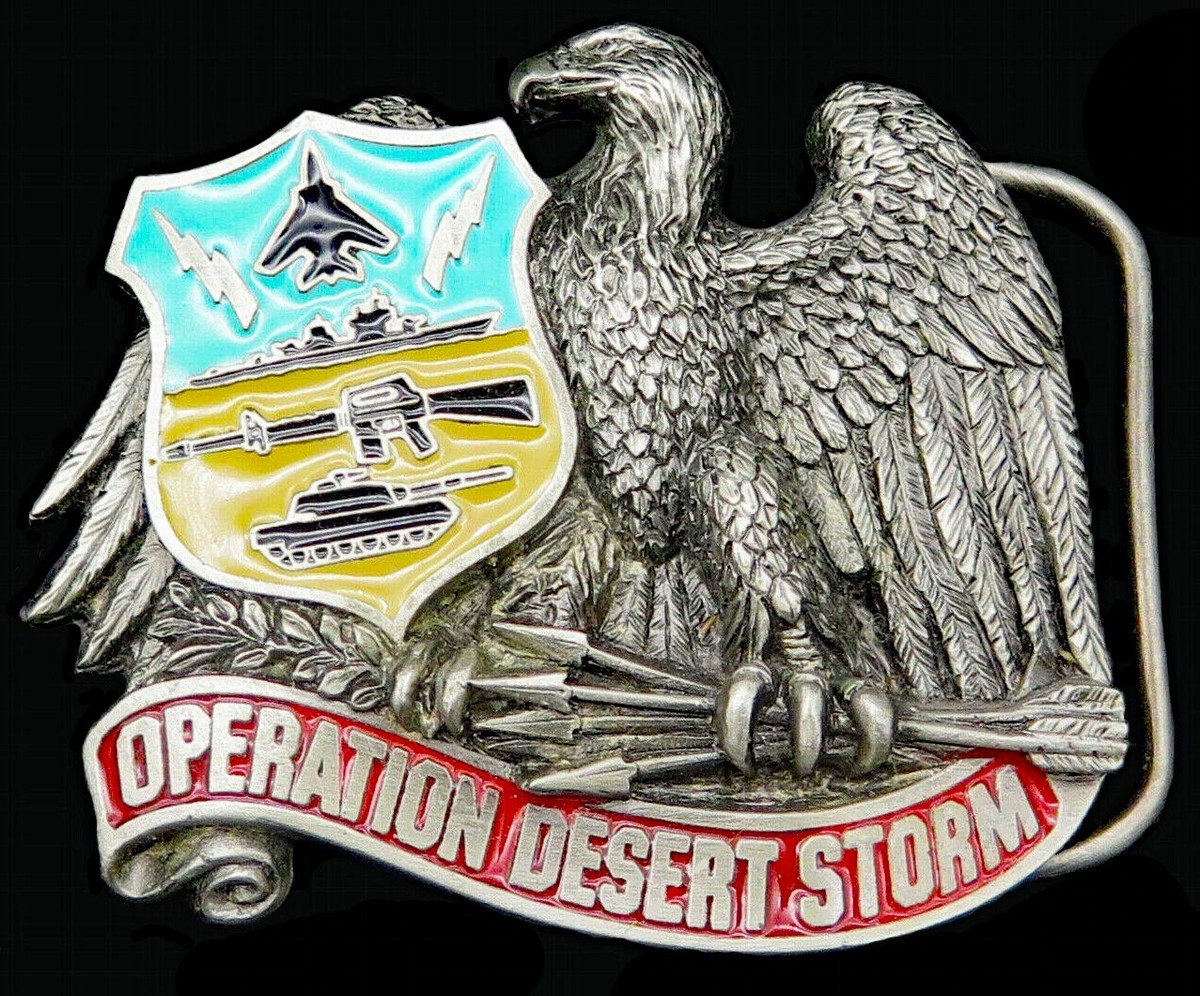 Bostock Buckle 1991 Desert Storm バックル Bostock Buckle - Etsy