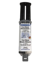 WEICON Fast-Metal Minutenkleber / 2 Komponenten-Epoxy-Klebstoff / Tube 24 ml