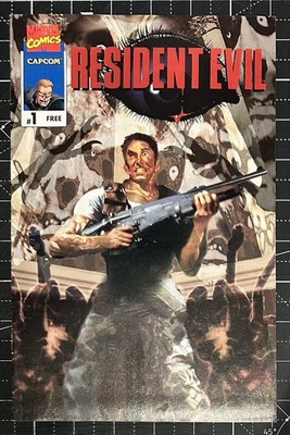 Resident Evil Comic Book Marvel 1996 Capcom Biohazard (See Photos)