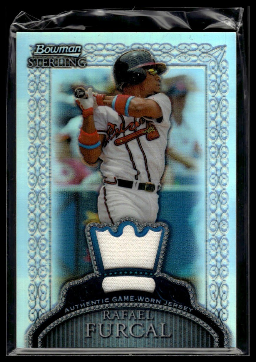 2005 Bowman Sterling #BS-RF Rafael Furcal Refractor #/199 SN, MEM