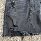 American Eagle Black Jean Skirt Womens 10 Next Level Stretch High Rise Mini — photo 2