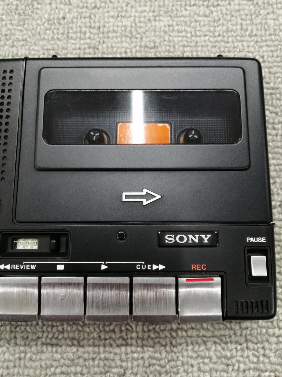 Sony TC-1100B cassette-corder portable Black Used From Japan | eBay